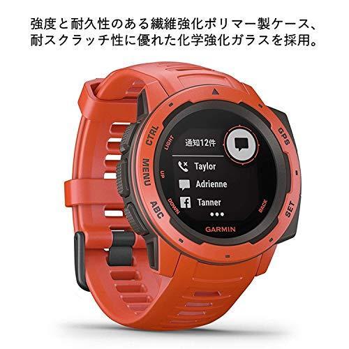 GARMIN(ガーミン) アウトドアウォッチ Instinct Flame Red 010-02064-32 STD