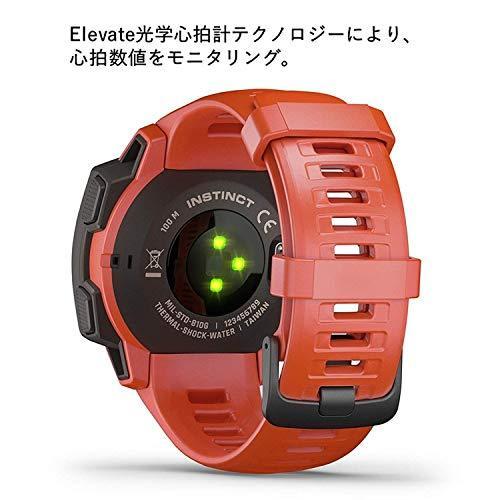 GARMIN(ガーミン) アウトドアウォッチ Instinct Flame Red 010-02064-32 STD