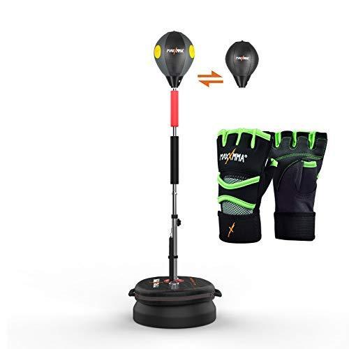 MaxxMMA パンチングボール2.0 トレーニング 高さ調節可能 MaxxMMA