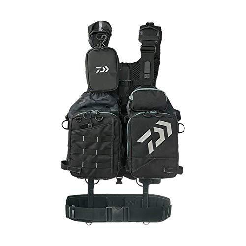 ダイワ(DAIWA) フィッシングベスト ベンチクールゲームベストIV ブラックカモ フリー DF-6109 