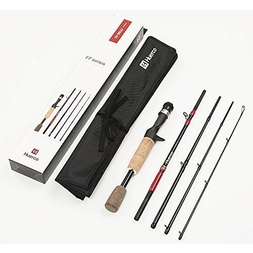 フエルコ フィッシングロッド ＦＦ５００−５Ｃ ５ピース ベイトモデル ベイトキャスティングのフルグラスロッド