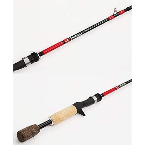 フエルコ フィッシングロッド ＦＦ５００−５Ｃ ５ピース ベイトモデル ベイトキャスティングのフルグラスロッド