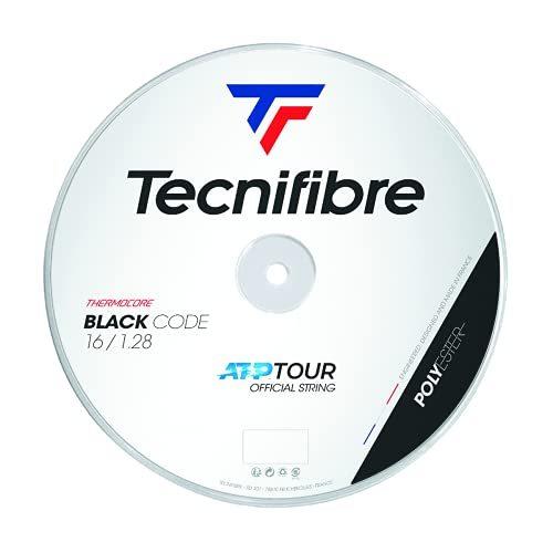 テクニファイバー(Tecnifibre) 硬式テニス ガット ブラックコード 200m ブラック 1.28mm TFR412 