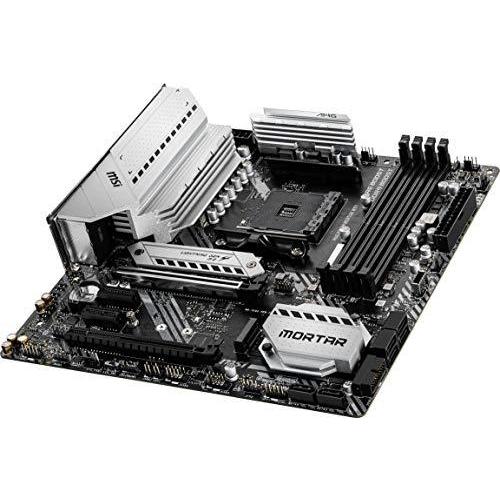 MSI MAG B550M MORTAR WIFI マザーボード MicroATX [AMD B550 チップセット搭載] Ryzen 5000 シリーズプロセッサー MB5029 