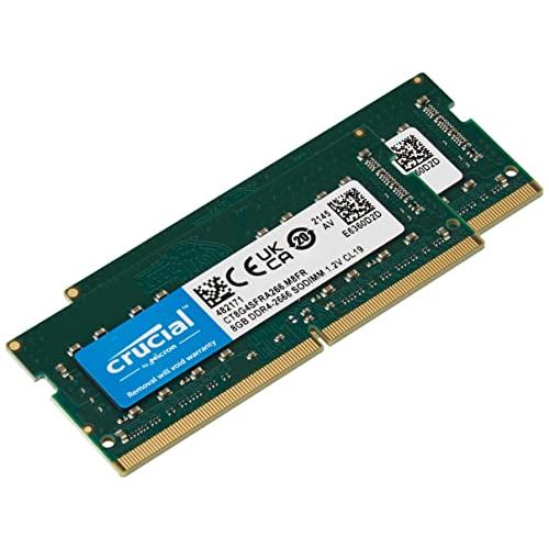 Crucial ノートPC用増設メモリ 16GB(8GBx2枚) DDR4 2666MT/s(PC4-21300