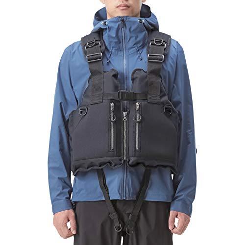 シマノ(SHIMANO) 釣りウェア 固定式フローティングベスト ロックショアベスト VF-029U ブラック 0 ロックショア 磯 海水 