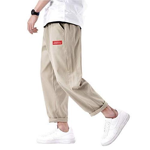 メンズファッション 可愛すぎるフェミニンデザイン サルエルパンツ メンズ ズボン ワイドパンツ メンズ 夏服 ズボン 9分丈 無地 調整紐 ゆったり 通気性 大きいサ Nj8wrcnazy Tritop Com Br