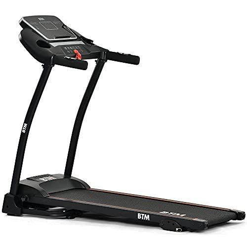 BTM 電動ランニングマシン 家庭用ルームランナー MAX12km H