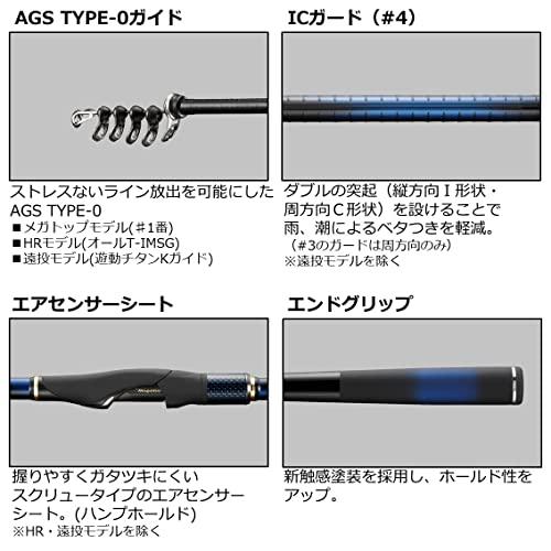 【24時間以内発送】 ダイワ(DAIWA) 磯竿 メガディス Megathis(HR/遠投)・N 3-53HR・N ブラック 【OCQ7193092653】(26106円)