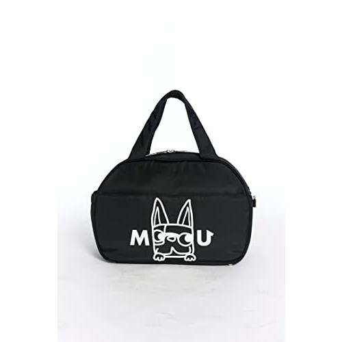 MU SPORTS エムユースポーツ ボストンバッグ 黒 ハンドバッグ付き-