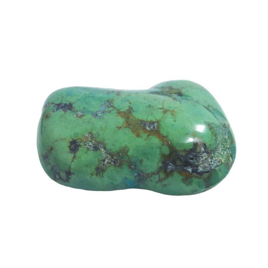 ターコイズ トルコ石 スライスビーズ 約49.3x39.7x15mm 46g 天然石 パーツ