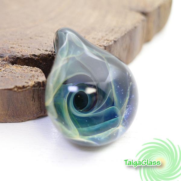 ペンダントトップ パイレックス ガラスペンダント 【TaigaGlass 