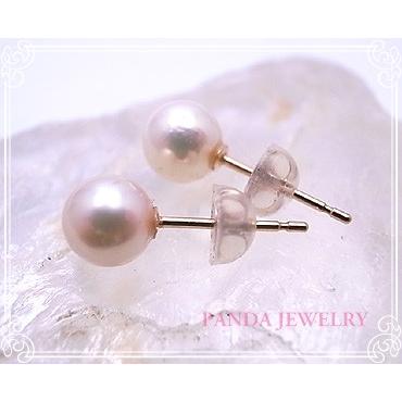 p-046-p-k10pg PANDA JEWELRY パンダジュエリー K10PGシンプルな本真珠プチピアス_4