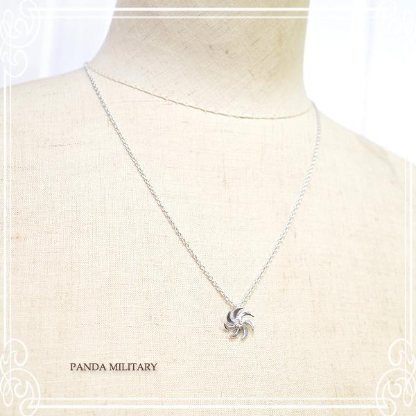 スクリュー ネックレス [メンズ] 50cm PANDA MILITARY ミリタリージュエリー☆_4