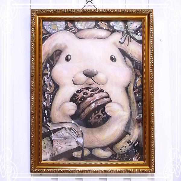 『こどものおもいで』 絵画  【手造り工房 North river】 KIDS 子供