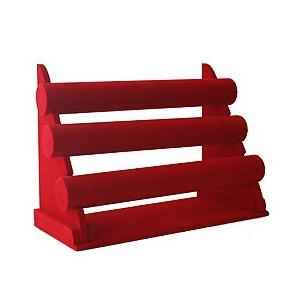 ベルベット 約H170xW360xD255mm 赤色《1個》