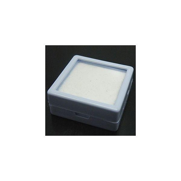 憧れ ルースケース 白 約6x6cm 100個セット 収納 プラスチックケース