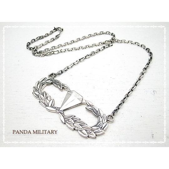 p-019-n メンズ・レンジャーネックレス（いぶし） PANDA MILITARY
