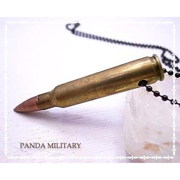 リアルカート5.56mm ネックレス PANDA MILITARY ミリタリージュエリー