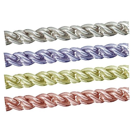 在庫一掃 シルバーチェーン ルーズロープツイストチェーン 切り売り 幅 約 2 9mm 長さ 1m シルバー925 ロジウムカラーコーティング 最安値 Gdanskie Organy Com