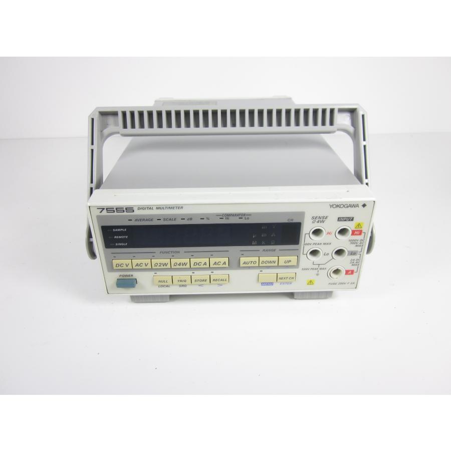 YOKOGAWA 7555 5桁1/2 DMM YOKOGAWA 7555 5桁1/2 DMM 【公式通販】