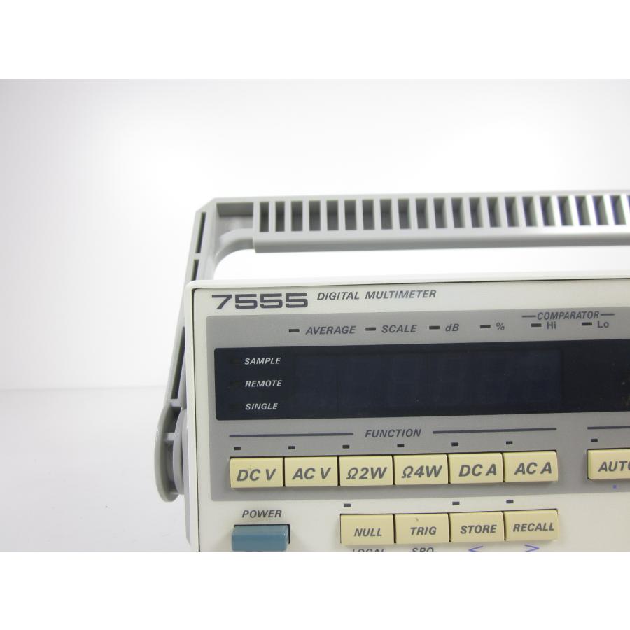 中古】デジタルマルチメータ 7555-01-1-M/C1 横河電機 YOKOGAWA 5.5桁