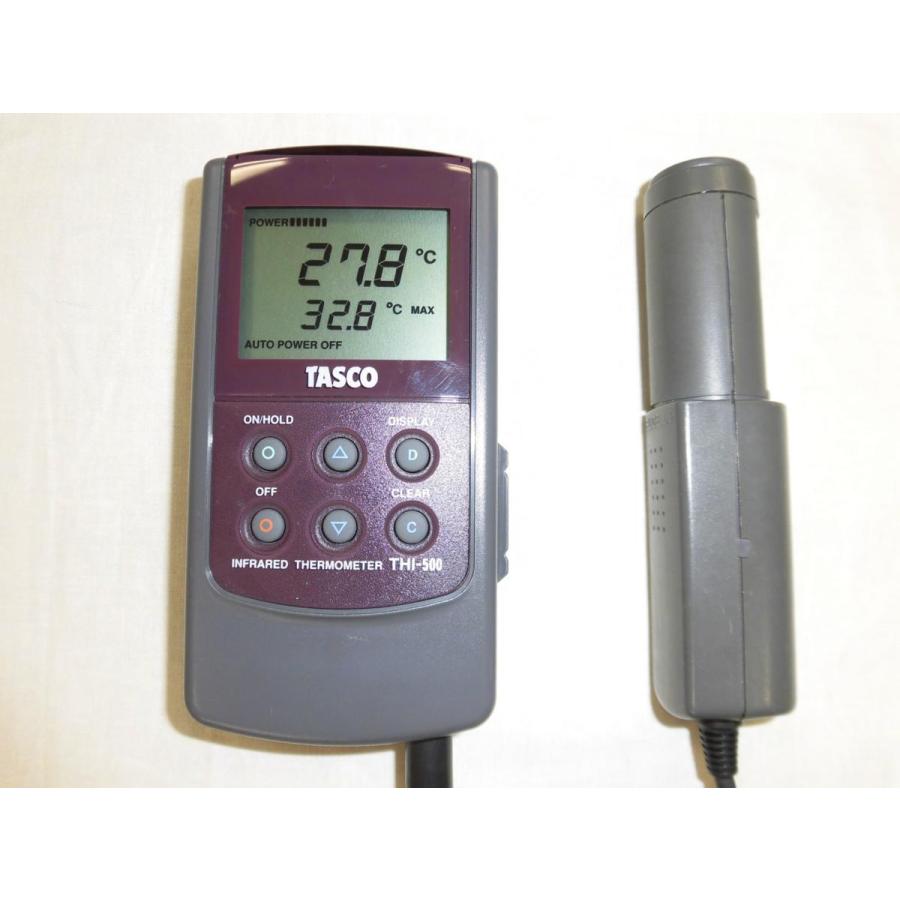 中古】放射温度計 THI-500 タスコジャパン 非接触 赤外線 IR 中古】放射温度計 THI-500 タスコジャパン 非接触 赤外線 IR