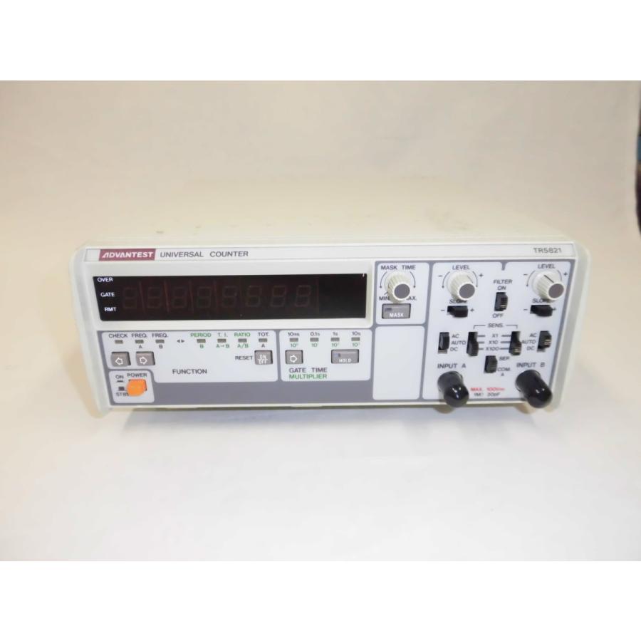 アドバンテストユニバーサルカウンターTR-5821 中古】ユニバーサルカウンタ TR5821 アドバンテスト