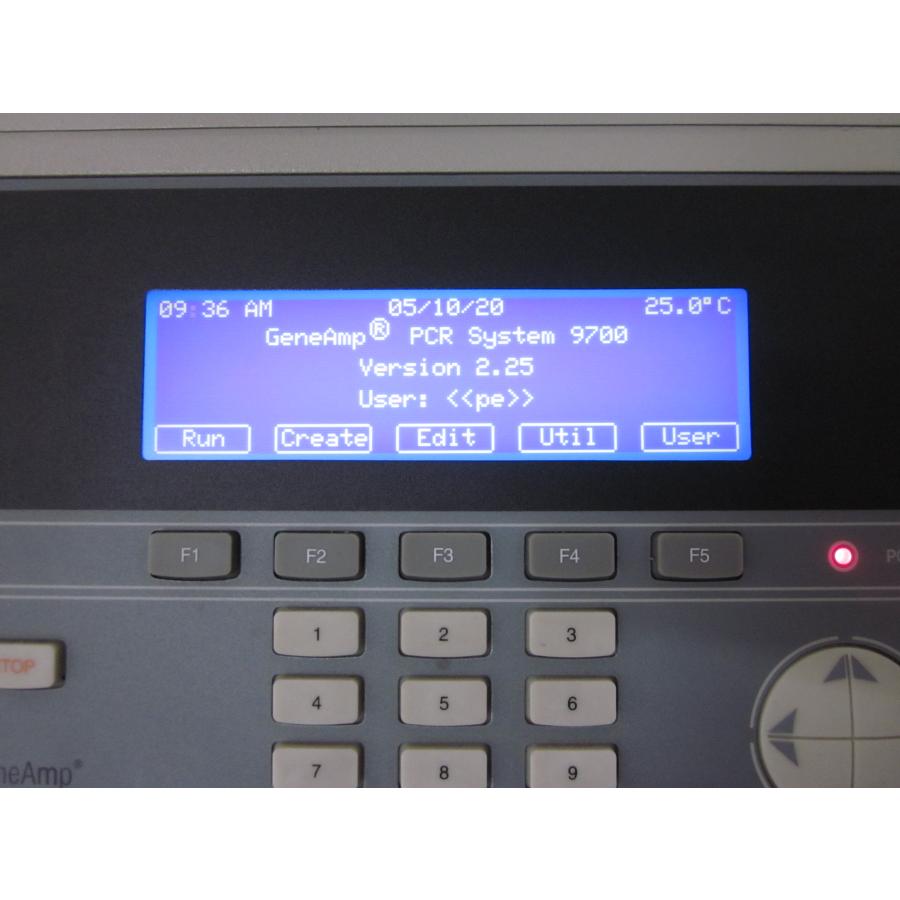 動作保証/即納】【中古】サーマルサイクラー GeneAmp PCR System 9700