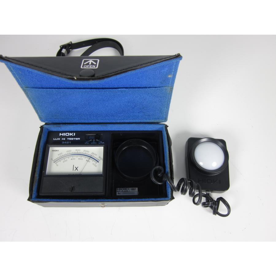 中古】LUX Hi TESTER 照度計 ルクスハイテスタ 3421 日置電機 中古】LUX Hi TESTER 照度計 ルクスハイテスタ 3421 日置電機