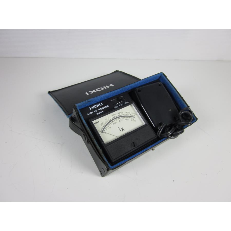 中古】LUX Hi TESTER 照度計 ルクスハイテスタ 3421 日置電機 中古】LUX Hi TESTER 照度計 ルクスハイテスタ 3421 日置電機