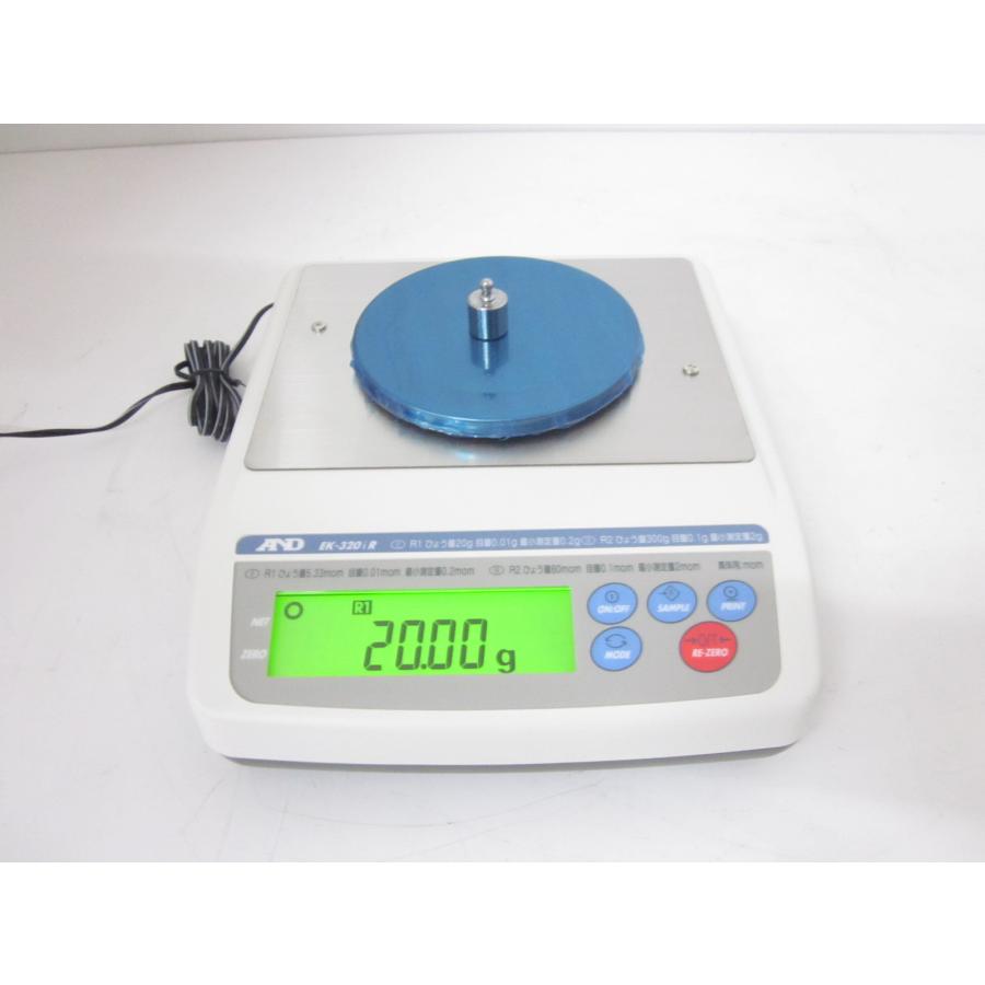 中古】パーソナル電子 天秤(0.01g/20g 0.1g/300g） 検定付 EK-320iR 