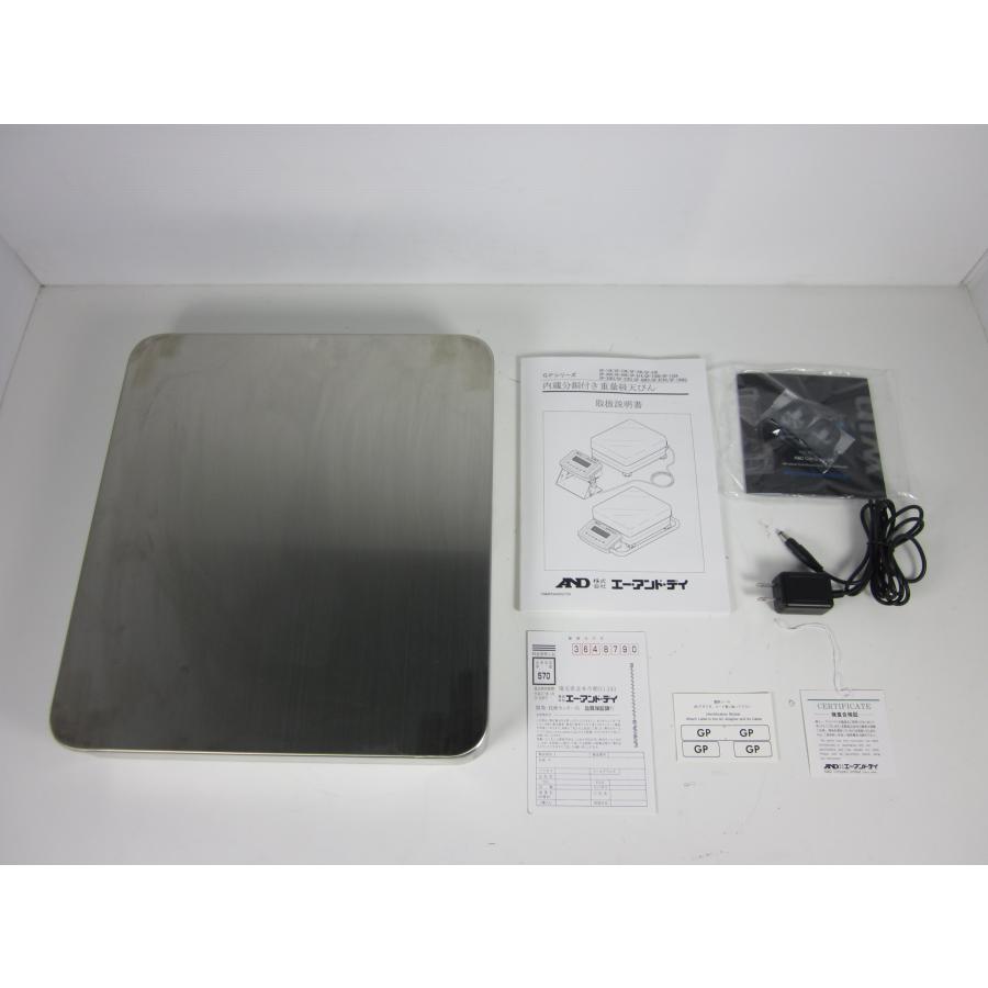 中古】重量級 電子天秤(12kg0.1g)GP-12K A&D エーアンドデイ 中古】重量級 電子天秤(12kg0.1g)GP-12K A&D エーアンドデイ