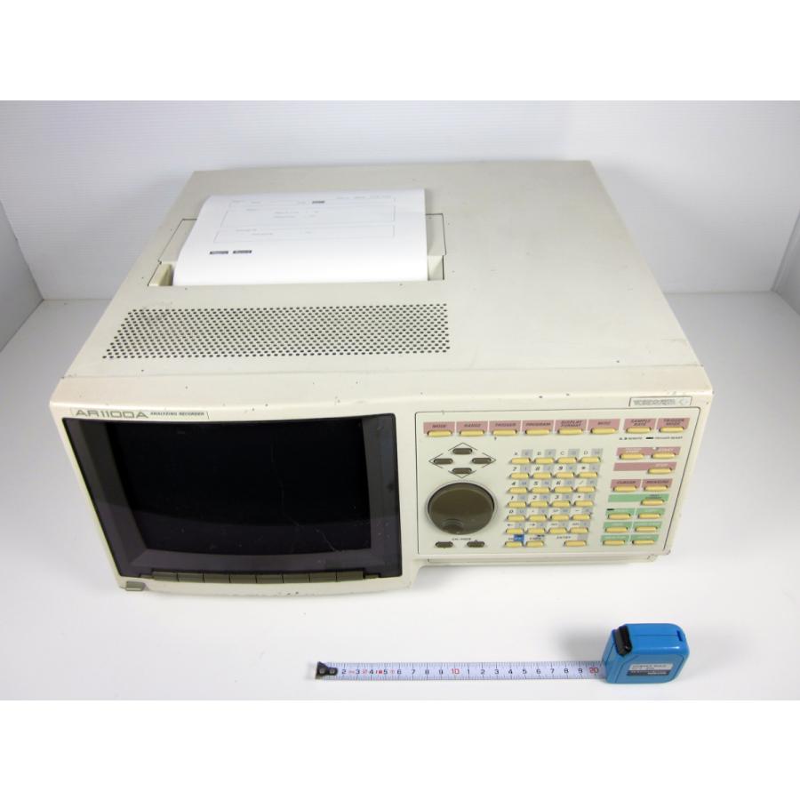 【動作保証/即納】【中古】アナライジングレコーダー　AR1100A（7021A 31-0）　横河電機 YOKOGAWA　8ch　3m9784　★送料無料★[記録 データ 情報処理]の画像