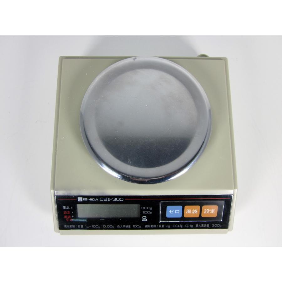 動作保証/即納】【中古】電子天秤（300g/0.1g・100g/0.05g） CBII 
