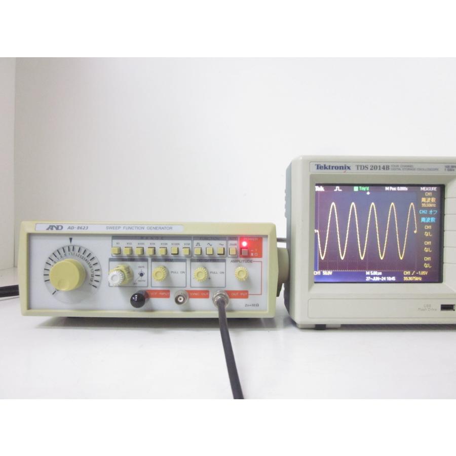 中古】マルチファンクションジェネレーター 信号発生器 AD-8623 中古】マルチファンクションジェネレーター 信号発生器 AD-8623