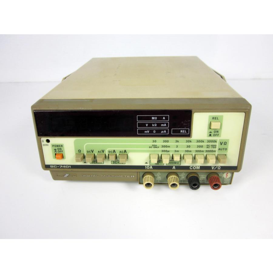 中古】ディジタルマルチメータ SC-7401 岩通 5.5桁 3m9893 中古】ディジタルマルチメータ SC-7401 岩通 5.5桁 3m9893