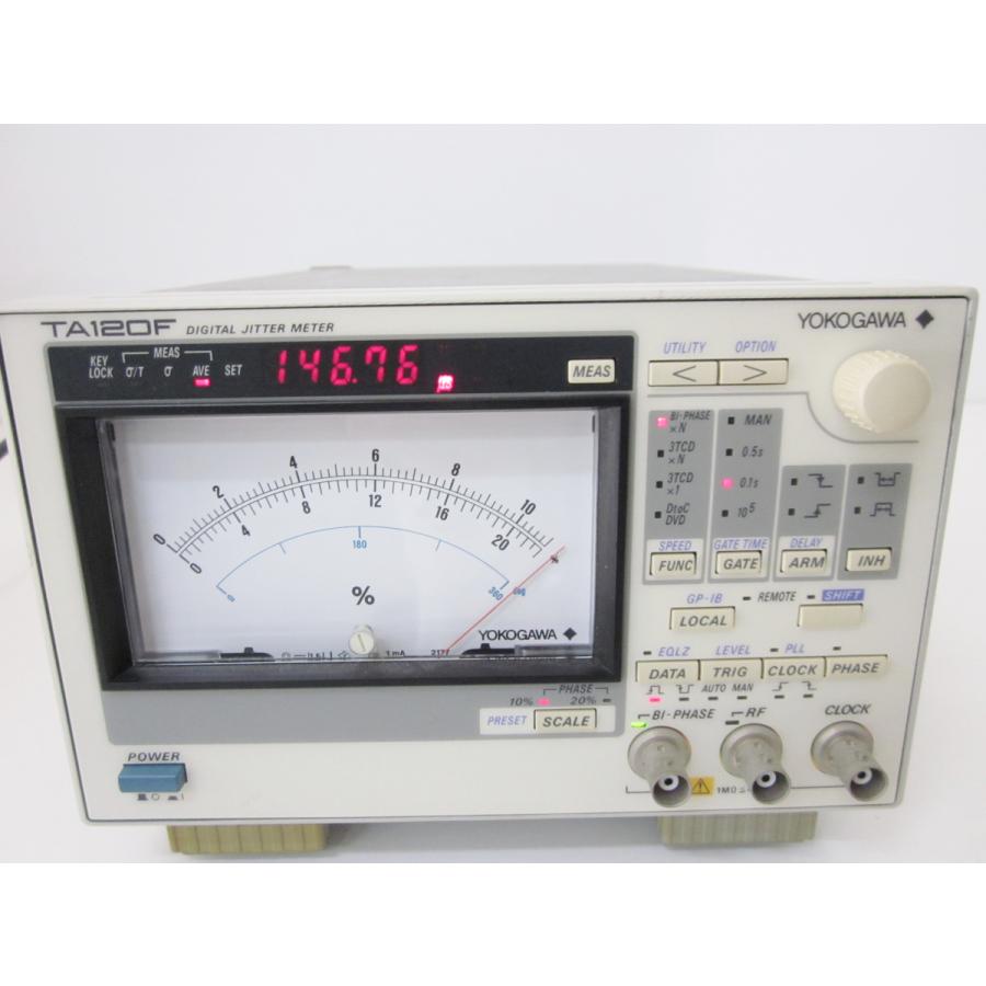 中古】ディジタルジッタメータ TA120F(704430-M/Z) 横河電機 中古】ディジタルジッタメータ TA120F(704430-M/Z) 横河電機