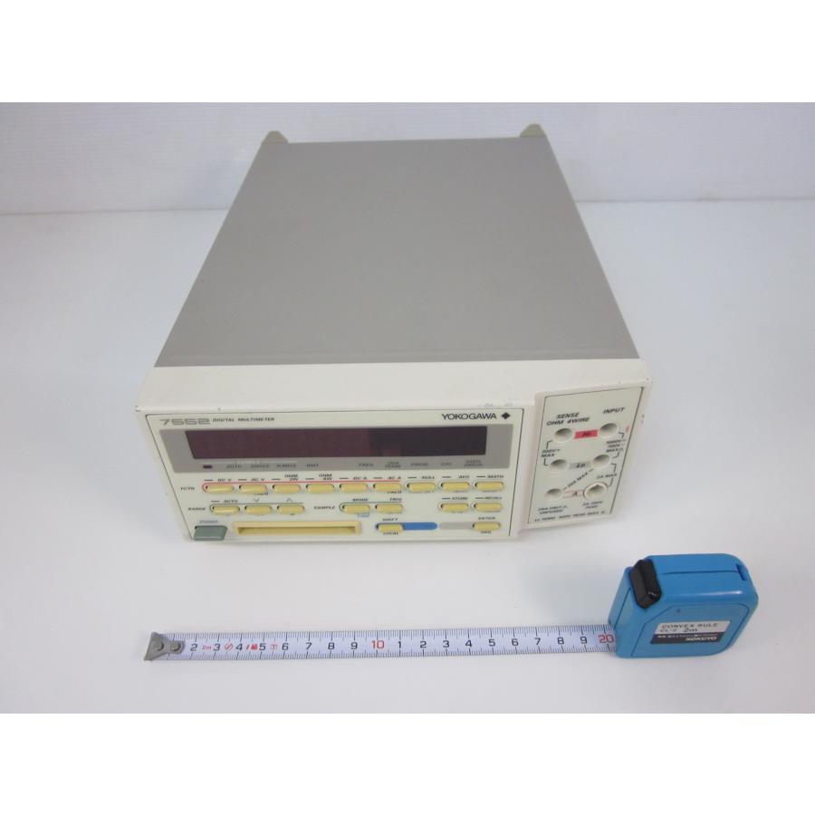 中古】デジタルマルチメーター 7552 横河電機 YOKOGAWA 5.5桁 4線式