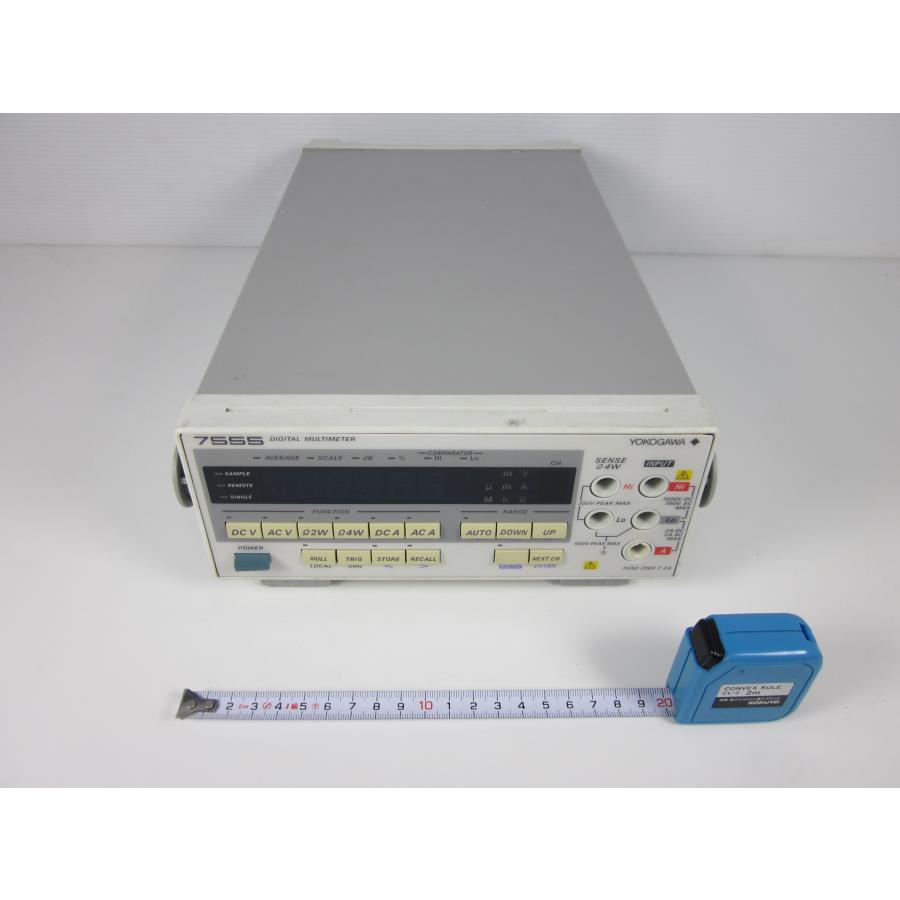 中古】デジタルマルチメーター 7555 横河電機 YOKOGAWA 5.5桁 4線式