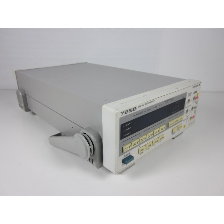 中古】デジタルマルチメーター 7555 横河電機 YOKOGAWA 5.5桁 4線式