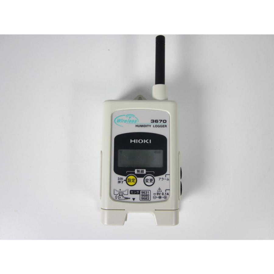 中古】温湿度ロガー 3670 温湿度センサ 9680-50 日置電機 記録計 中古】温湿度ロガー 3670 温湿度センサ 9680-50 日置電機 記録計