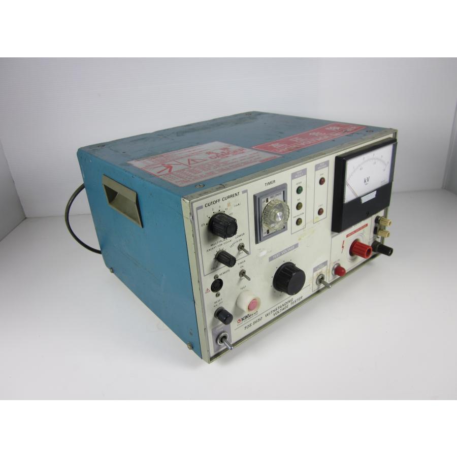 中古】耐圧試験器 TOS8650 菊水電子工業 KIKUSUI 【試験電圧】0 中古】耐圧試験器 TOS8650 菊水電子工業 KIKUSUI 【試験電圧】0