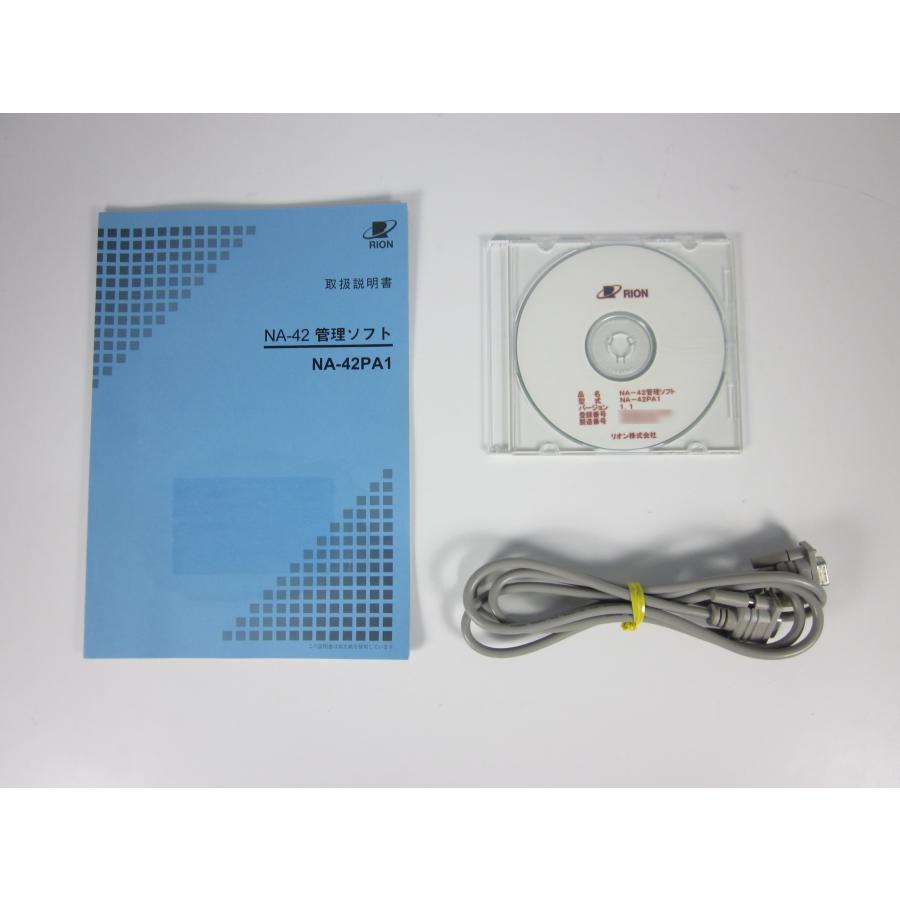 中古】NA-42 管理ソフト NA-42PA1 リオン RION 精密騒音計 NA 中古】NA-42 管理ソフト NA-42PA1 リオン RION 精密騒音計 NA
