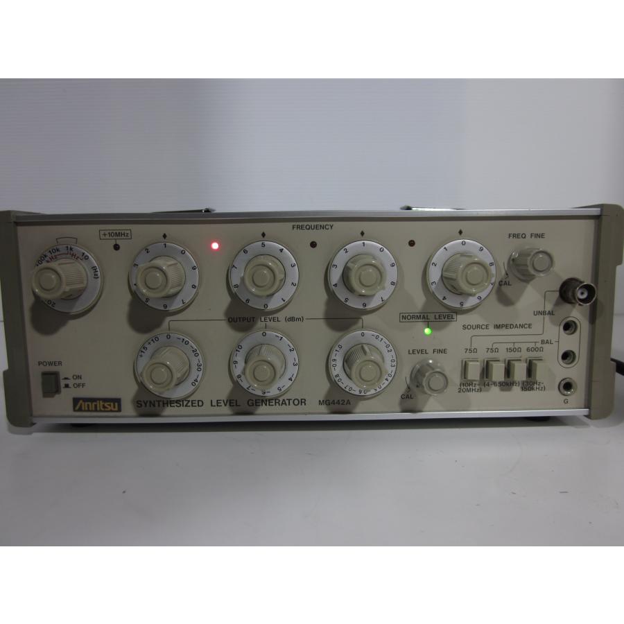 低周波信号発生器MG442A 中古】シンセサイズドレベルジェネレーター MG442A アンリツ