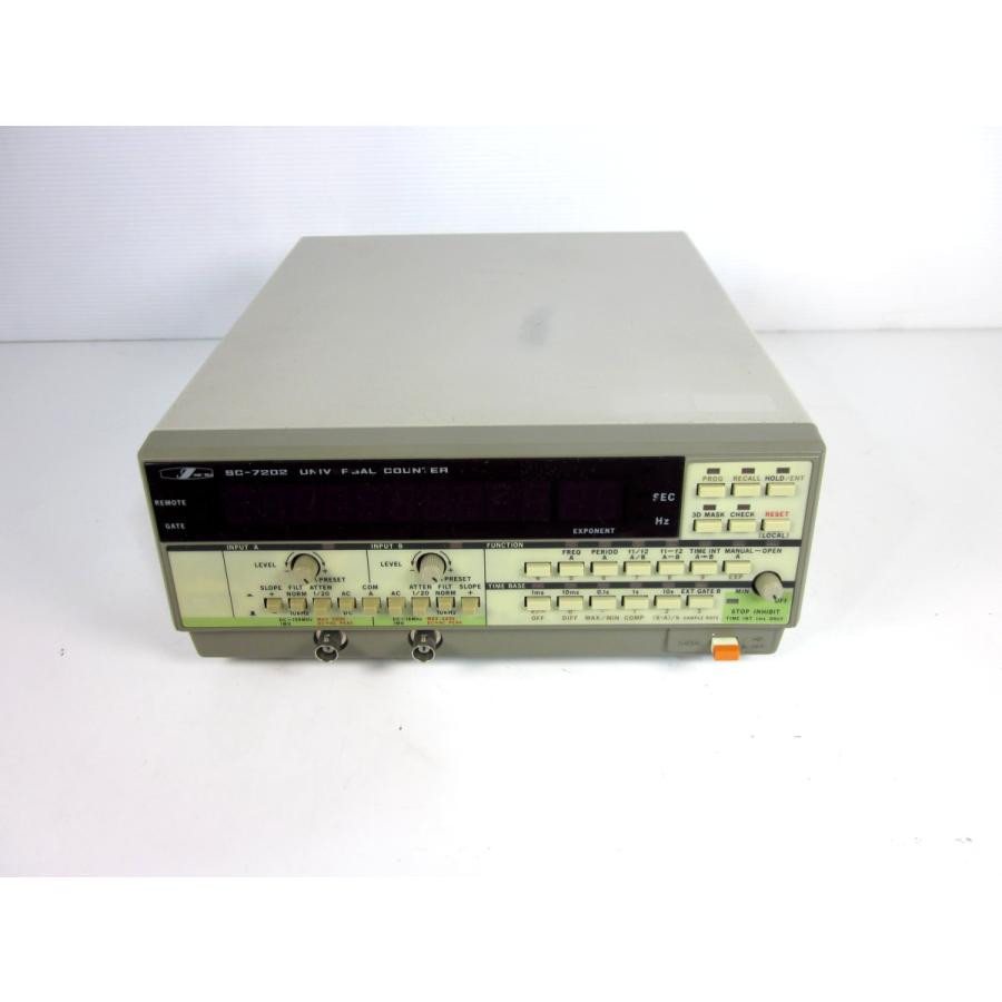 動作保証/即納】【中古】ユニバーサルカウンター SC-7202 岩通 IWATSU