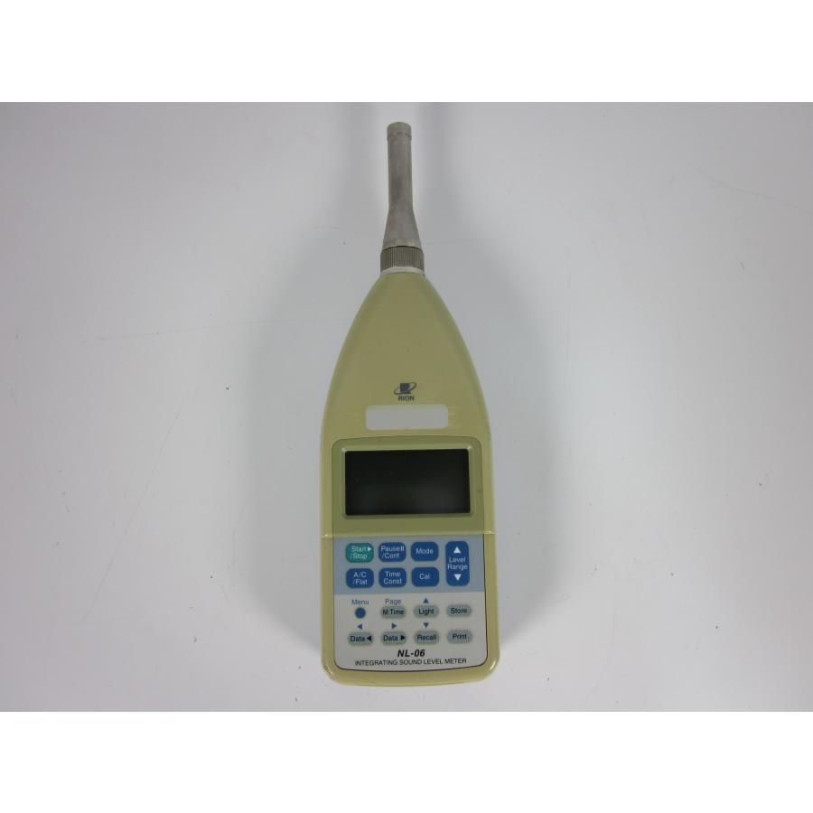 中古】積分形普通騒音計 NL-06 リオン RION 騒音計 振動計 3z0040 