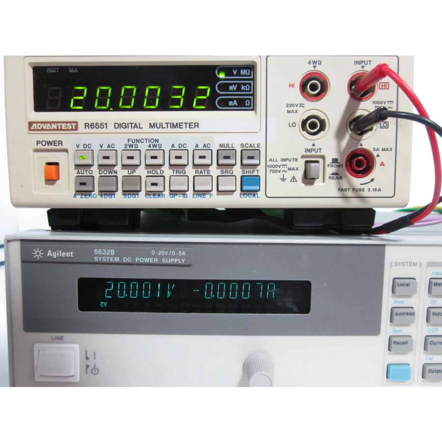 0-20V / 0-5A 直流安定化電源 Agilent 6632B 出力確認済 【公式通販】