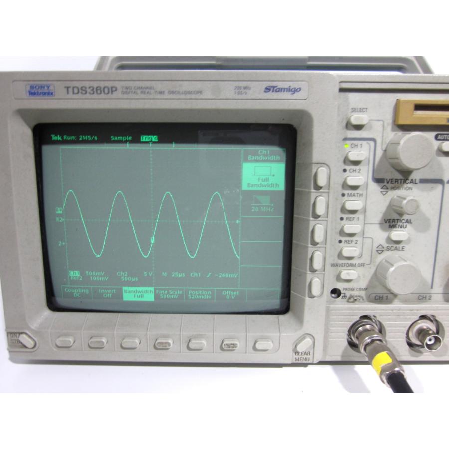 中古】デジタル・リアルタイムオシロスコープ TDS360P 中古】デジタル・リアルタイムオシロスコープ TDS360P