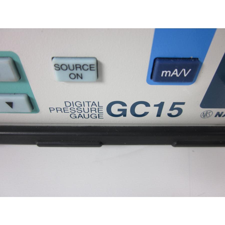 中古】精密デジタル圧力計 差圧計 GC15 長野計器 NAGANO 中古】精密デジタル圧力計 差圧計 GC15 長野計器 NAGANO